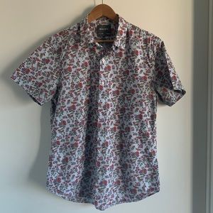 Bonobos short sleeve floral button down